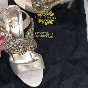 Yellowbox Silver High Heels